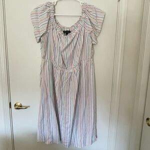 Lane Bryant Multicolor Striped Dress
